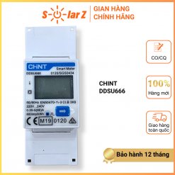 Đồng hồ điện 1 pha Chint DDSU666 thông minh 220V